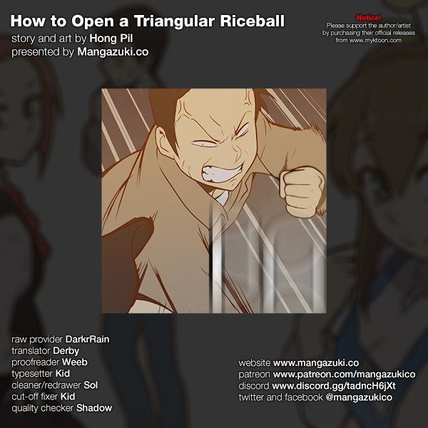 How to Open a Triangular Riceball Manhwa - Chapter 77 Page 0