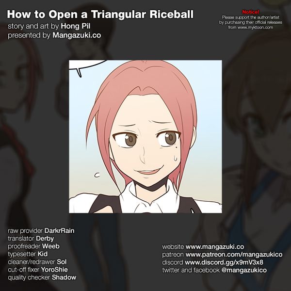 How to Open a Triangular Riceball Manhwa - Chapter 64 Page 0
