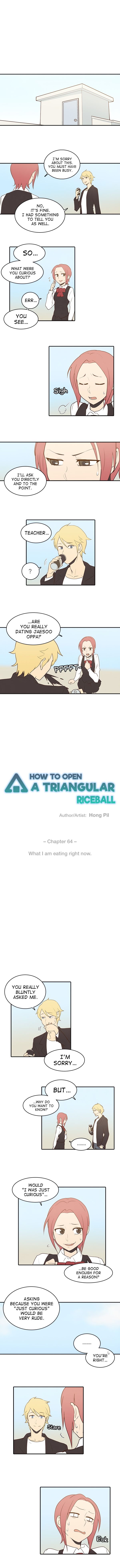 How to Open a Triangular Riceball Manhwa - Chapter 64 Page 2