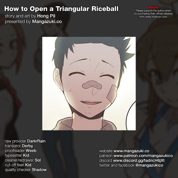 How to Open a Triangular Riceball Manhwa - Chapter 83 Page 0