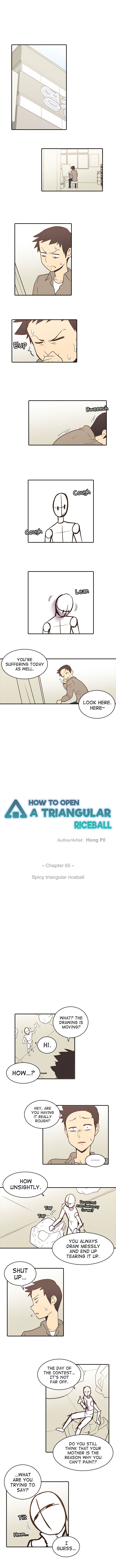 How to Open a Triangular Riceball Manhwa - Chapter 65 Page 1