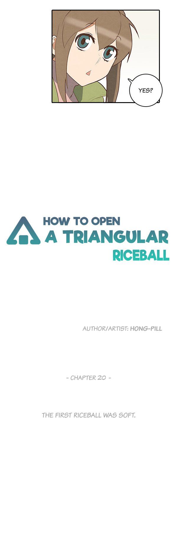 How to Open a Triangular Riceball Manhwa - Chapter 20 Page 3