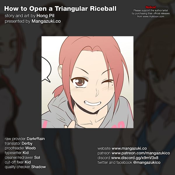 How to Open a Triangular Riceball Manhwa - Chapter 66 Page 0