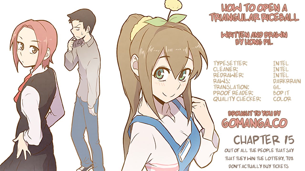 How to Open a Triangular Riceball Manhwa - Chapter 15 Page 0