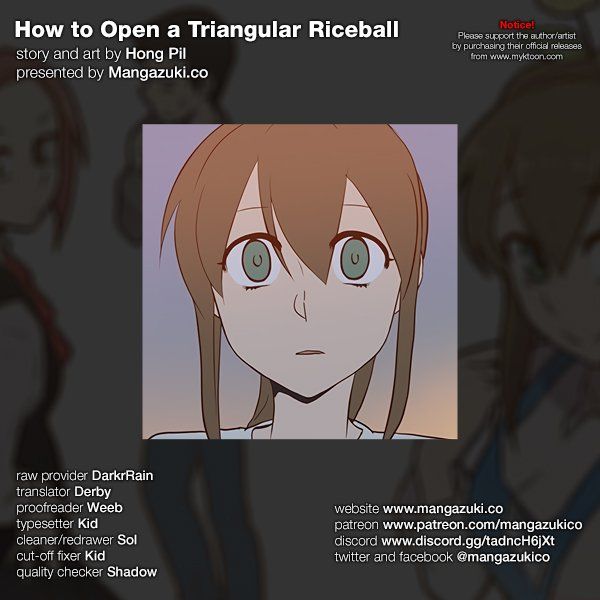 How to Open a Triangular Riceball Manhwa - Chapter 75 Page 0