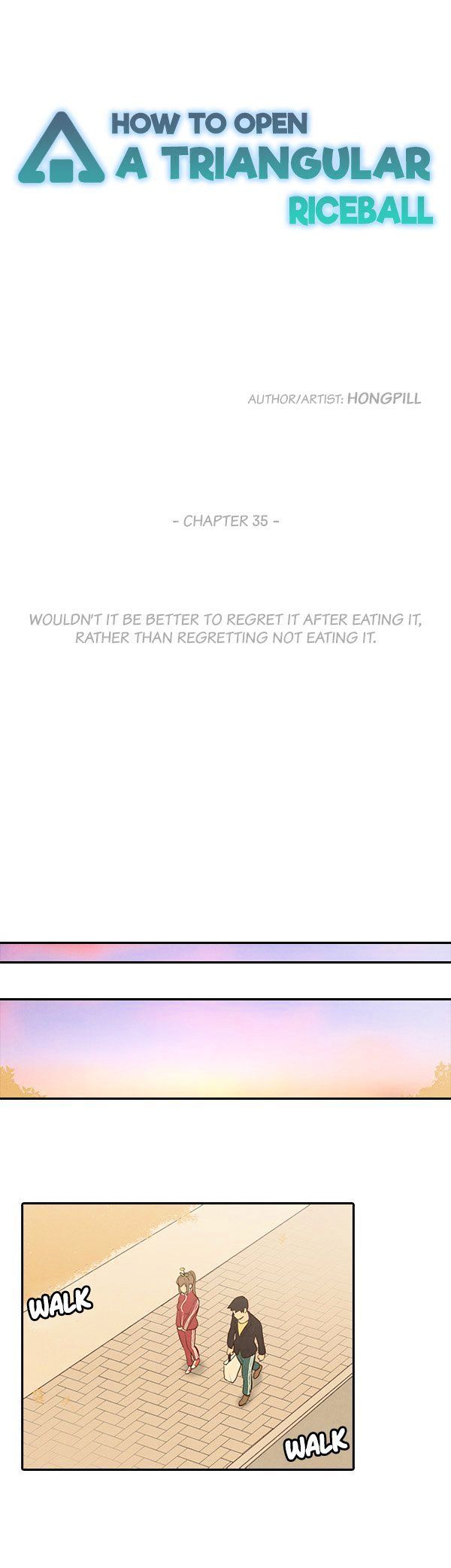 How to Open a Triangular Riceball Manhwa - Chapter 35 Page 4