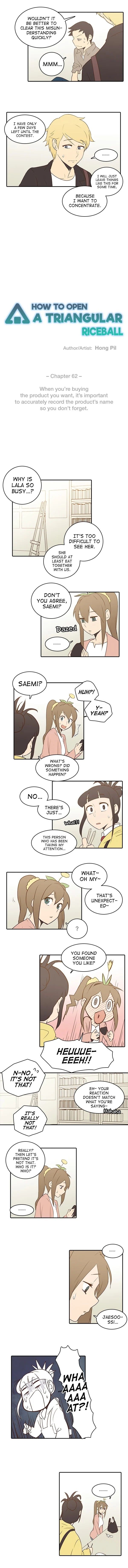 How to Open a Triangular Riceball Manhwa - Chapter 62 Page 3