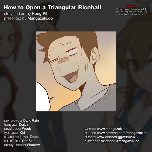 How to Open a Triangular Riceball Manhwa - Chapter 46 Page 0