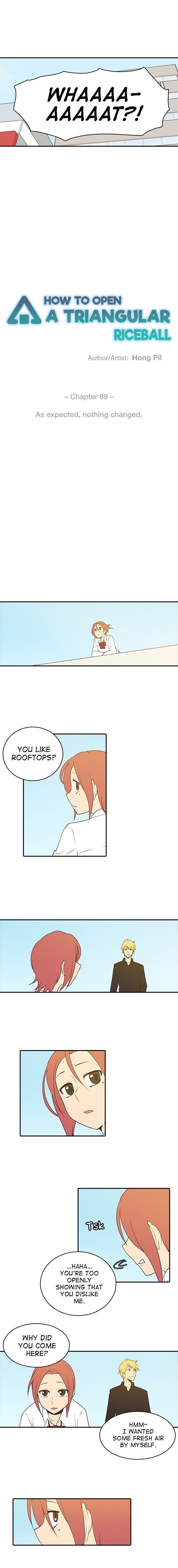 How to Open a Triangular Riceball Manhwa - Chapter 88 Page 3
