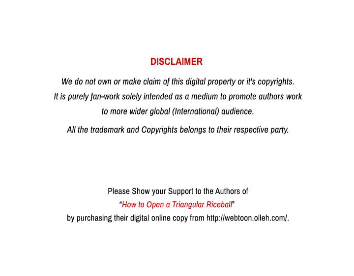 How to Open a Triangular Riceball Manhwa - Chapter 18 Page 1