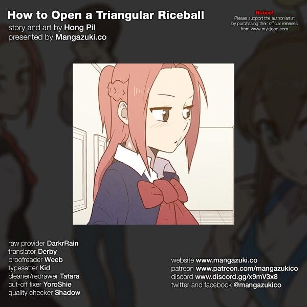 How to Open a Triangular Riceball Manhwa - Chapter 48 Page 0