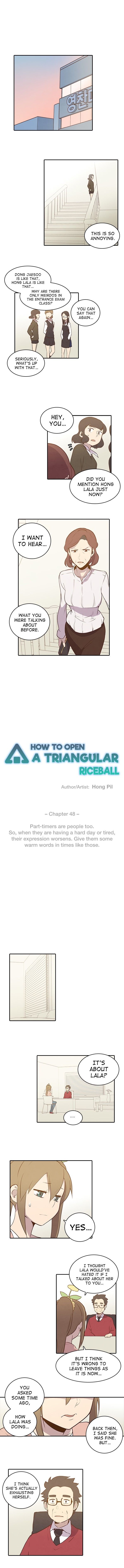 How to Open a Triangular Riceball Manhwa - Chapter 48 Page 2