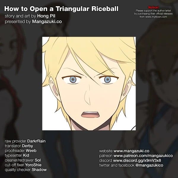 How to Open a Triangular Riceball Manhwa - Chapter 60 Page 0