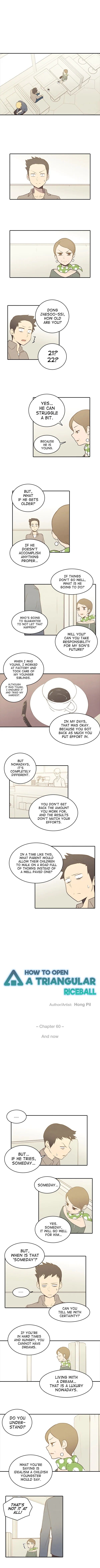How to Open a Triangular Riceball Manhwa - Chapter 60 Page 2
