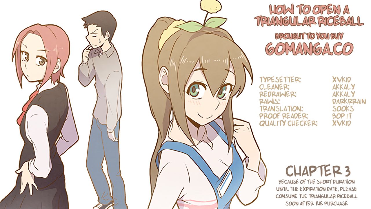 How to Open a Triangular Riceball Manhwa - Chapter 3 Page 0