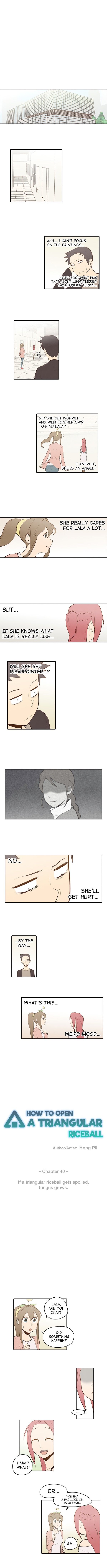How to Open a Triangular Riceball Manhwa - Chapter 40 Page 1