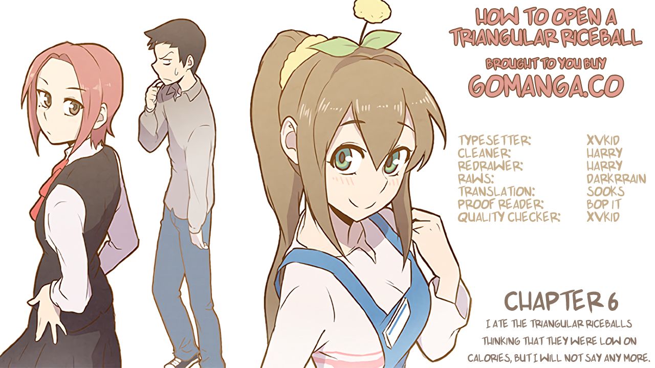 How to Open a Triangular Riceball Manhwa - Chapter 6 Page 0