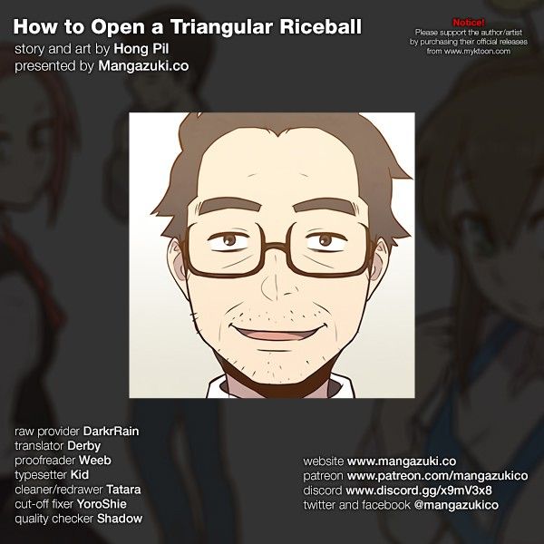 How to Open a Triangular Riceball Manhwa - Chapter 49 Page 0