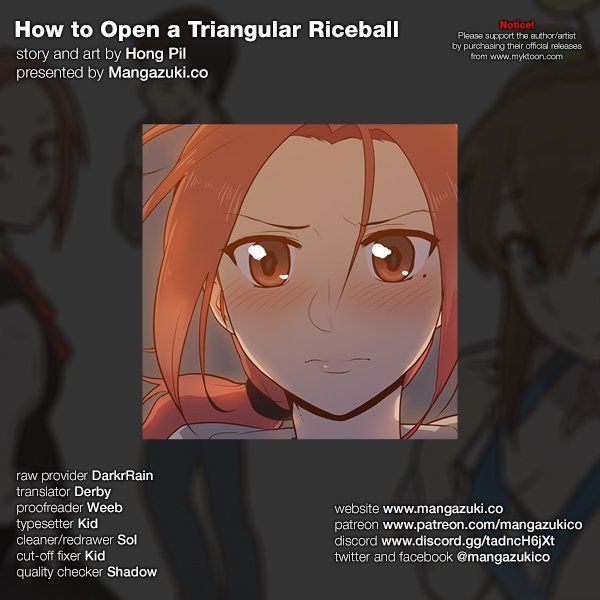 How to Open a Triangular Riceball Manhwa - Chapter 82 Page 0