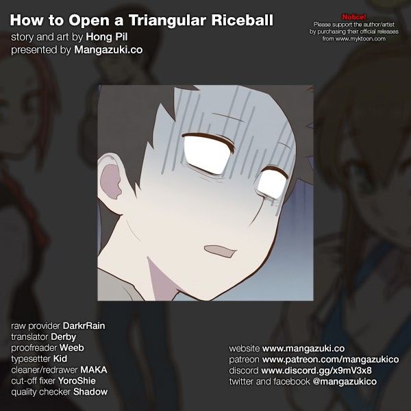 How to Open a Triangular Riceball Manhwa - Chapter 55 Page 0