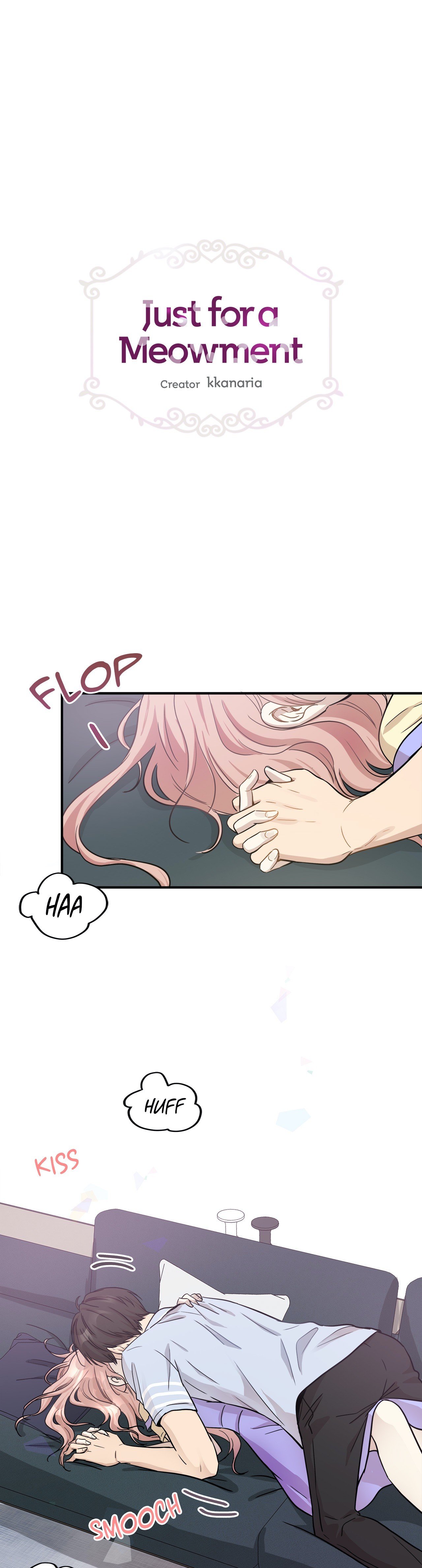 Just for a Meowment Manhwa - Chapter 43 Page 0