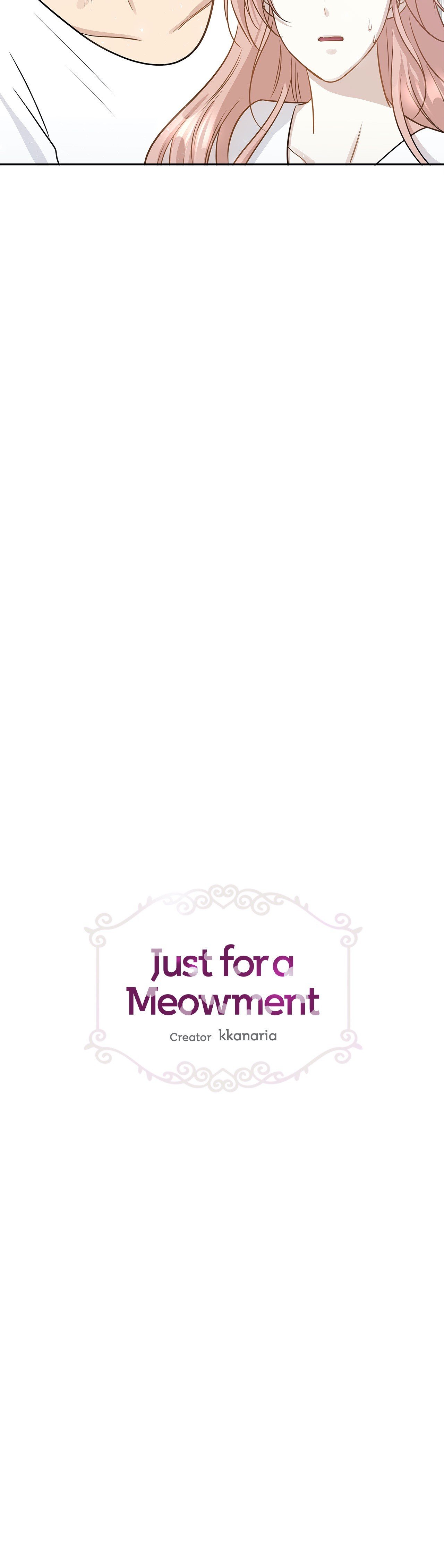 Just for a Meowment Manhwa - Chapter 98 Page 1