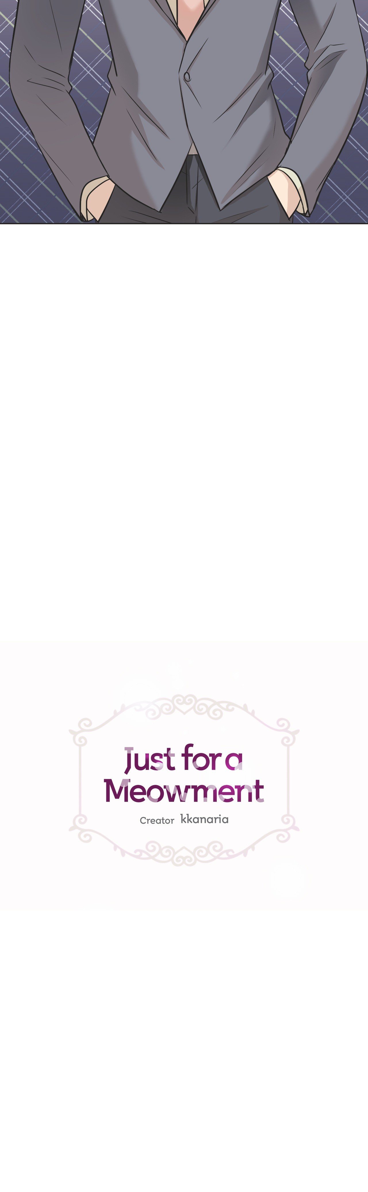 Just for a Meowment Manhwa - Chapter 87 Page 1