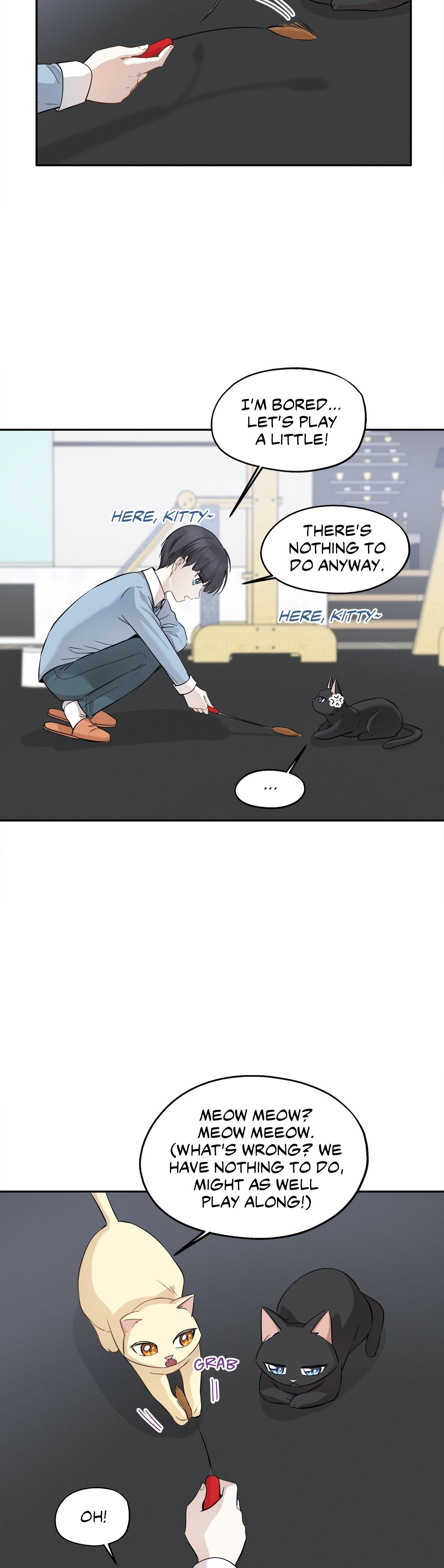 Just for a Meowment Manhwa - Chapter 69 Page 1