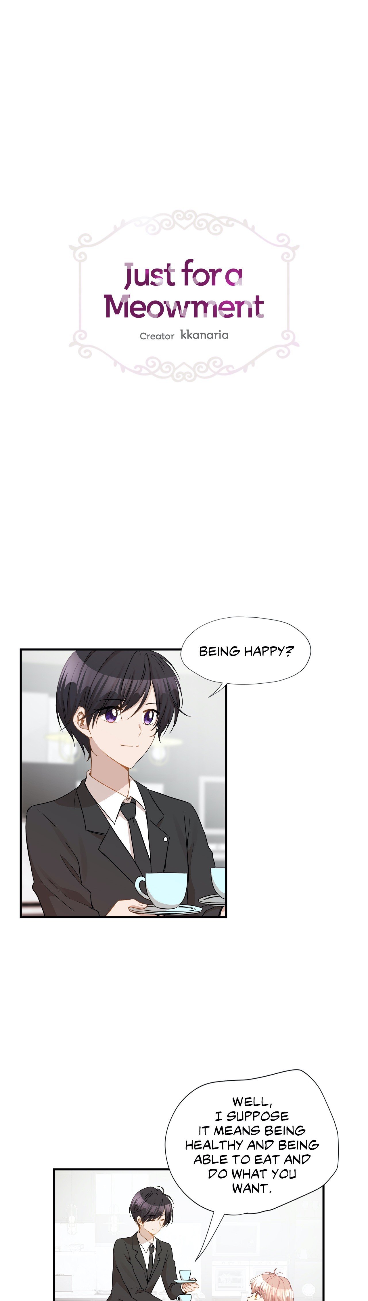 Just for a Meowment Manhwa - Chapter 31 Page 0
