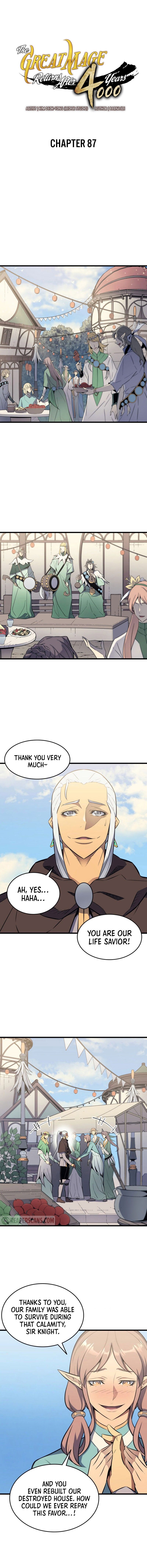 The Great Mage Returns After 4000 Years Manhwa - Chapter 87 Page 1