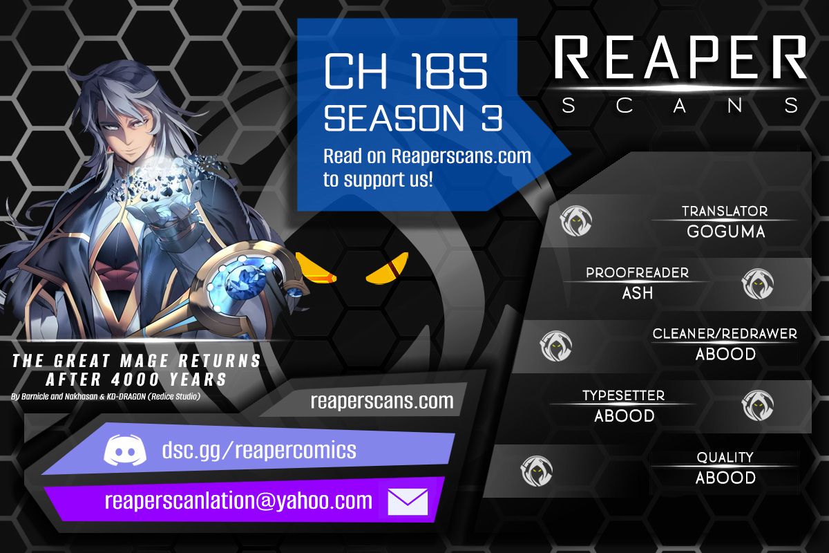 The Great Mage Returns After 4000 Years Manhwa - Chapter 185 Page 0