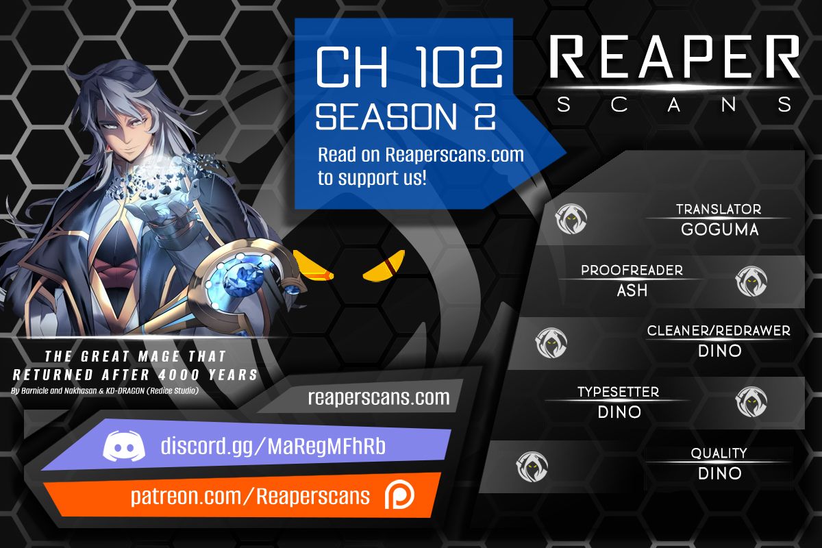 The Great Mage Returns After 4000 Years Manhwa - Chapter 102 Page 0