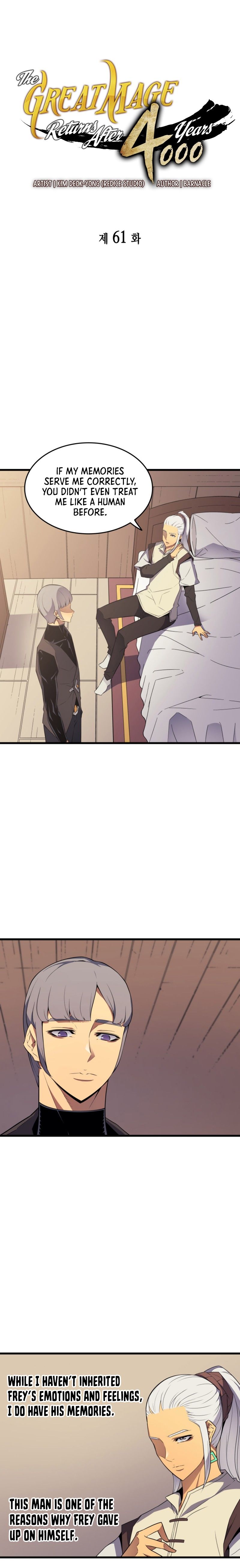 The Great Mage Returns After 4000 Years Manhwa - Chapter 61 Page 1