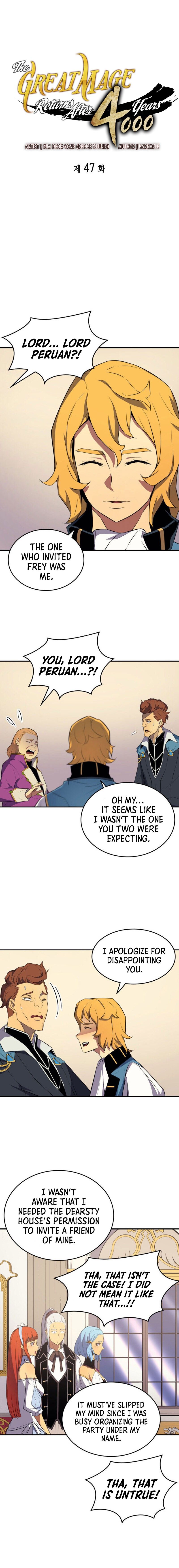 The Great Mage Returns After 4000 Years Manhwa - Chapter 47 Page 1