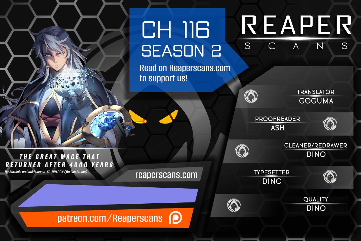 The Great Mage Returns After 4000 Years Manhwa - Chapter 116 Page 0