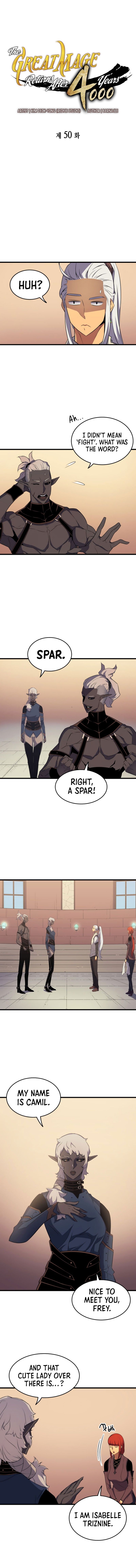 The Great Mage Returns After 4000 Years Manhwa - Chapter 50 Page 1