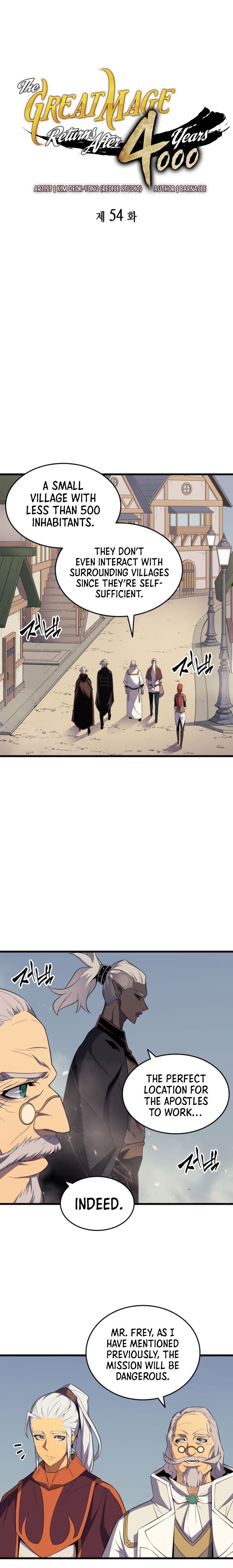 The Great Mage Returns After 4000 Years Manhwa - Chapter 54 Page 1