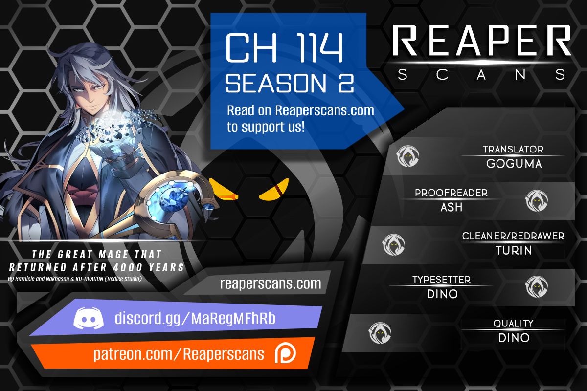 The Great Mage Returns After 4000 Years Manhwa - Chapter 114 Page 0