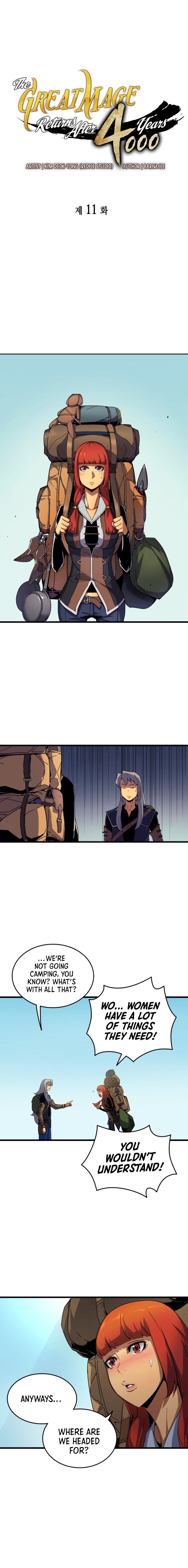 The Great Mage Returns After 4000 Years Manhwa - Chapter 11 Page 1