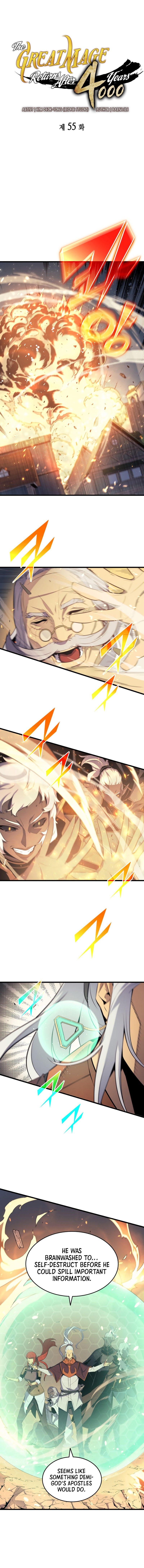 The Great Mage Returns After 4000 Years Manhwa - Chapter 55 Page 1