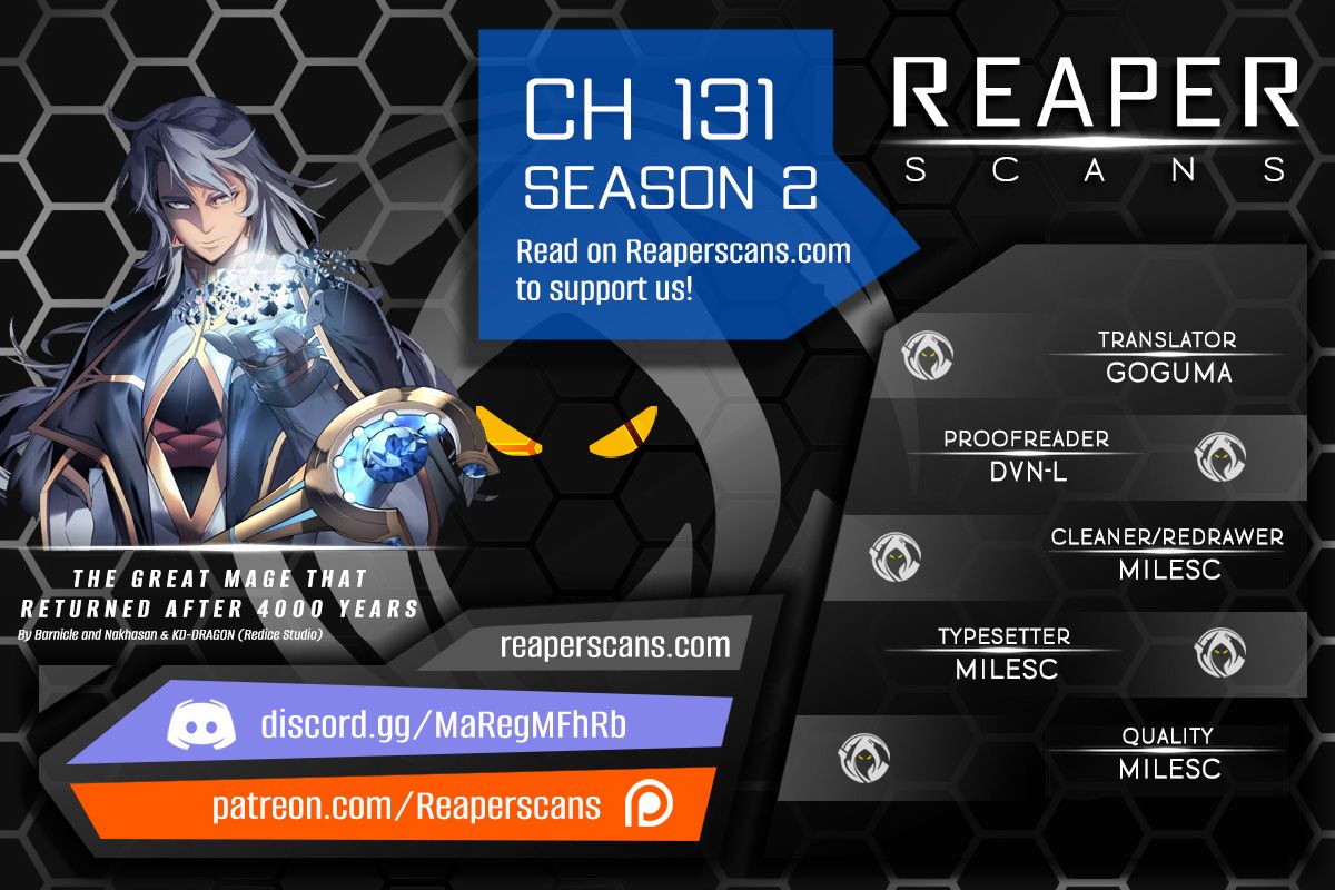 The Great Mage Returns After 4000 Years Manhwa - Chapter 131 Page 0