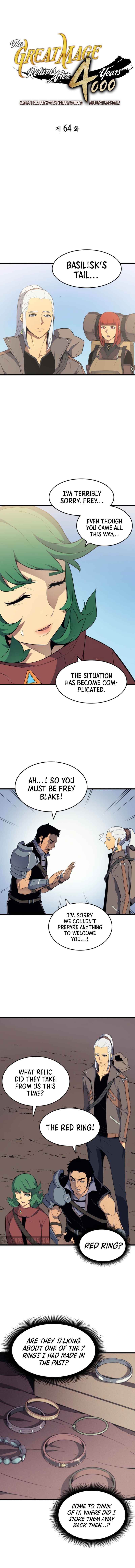 The Great Mage Returns After 4000 Years Manhwa - Chapter 64 Page 1