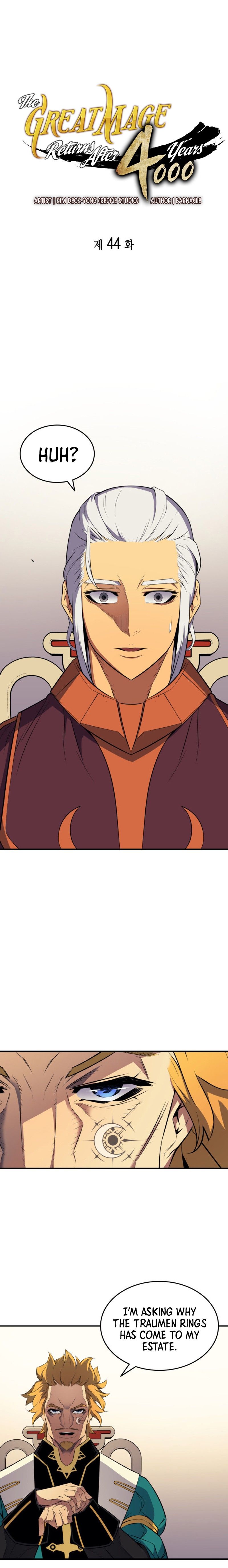 The Great Mage Returns After 4000 Years Manhwa - Chapter 44 Page 1