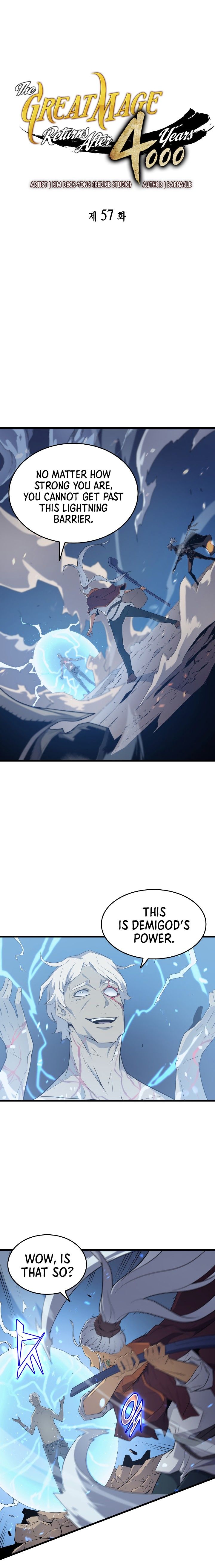 The Great Mage Returns After 4000 Years Manhwa - Chapter 57 Page 1