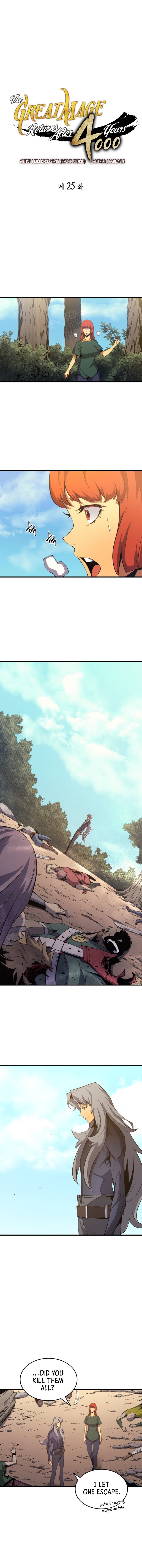 The Great Mage Returns After 4000 Years Manhwa - Chapter 25 Page 1