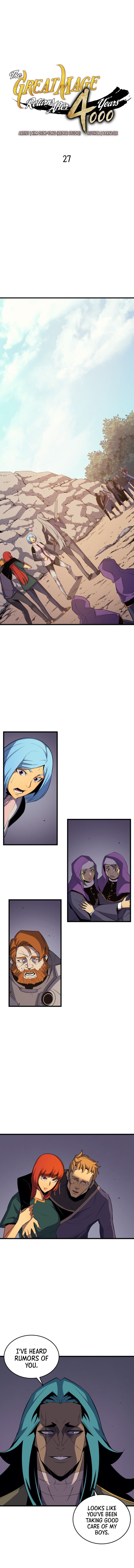 The Great Mage Returns After 4000 Years Manhwa - Chapter 27 Page 1