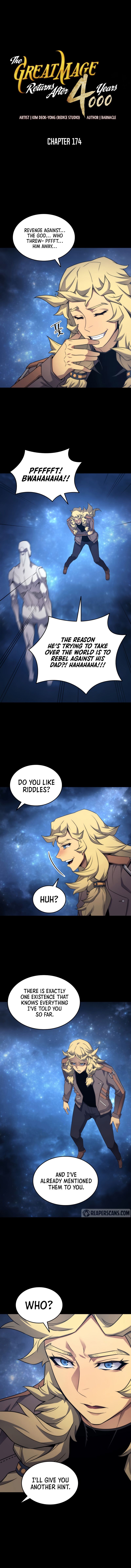 The Great Mage Returns After 4000 Years Manhwa - Chapter 174 Page 1