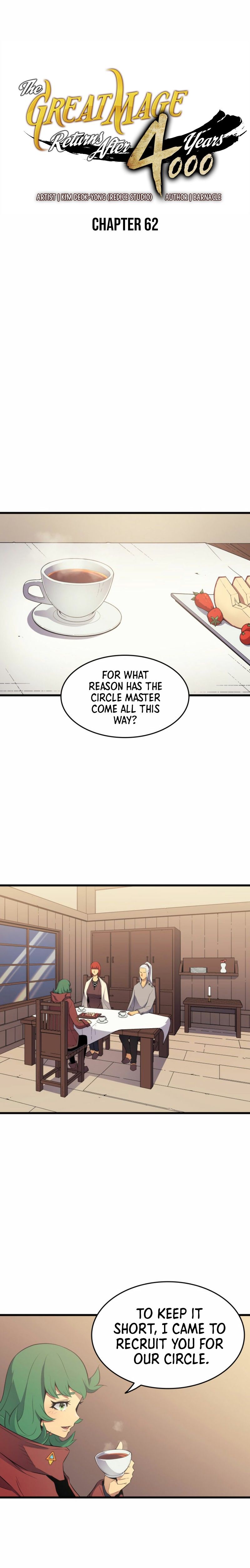 The Great Mage Returns After 4000 Years Manhwa - Chapter 62 Page 1