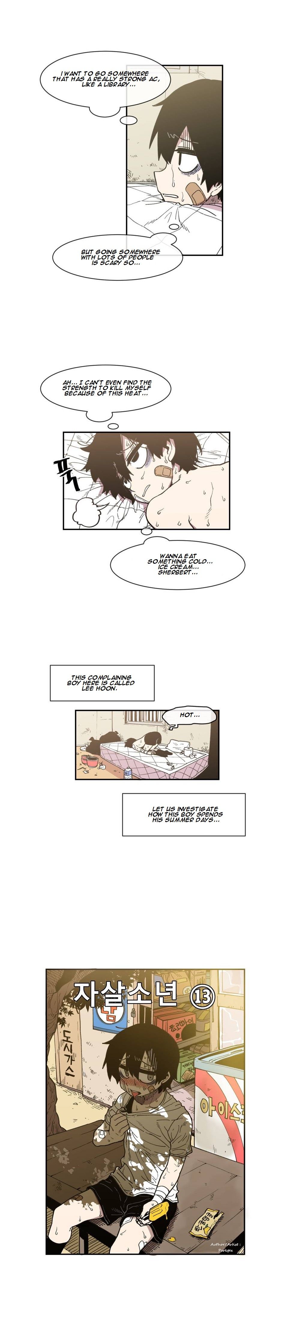 Suicide Boy Manhwa - Chapter 13 Page 2