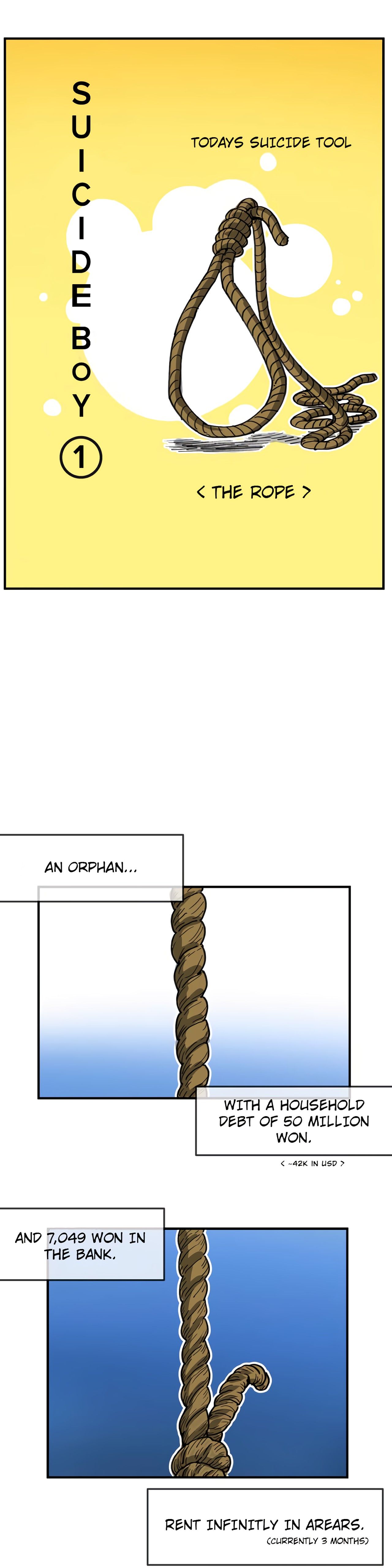 Suicide Boy Manhwa - Chapter 1 Page 5